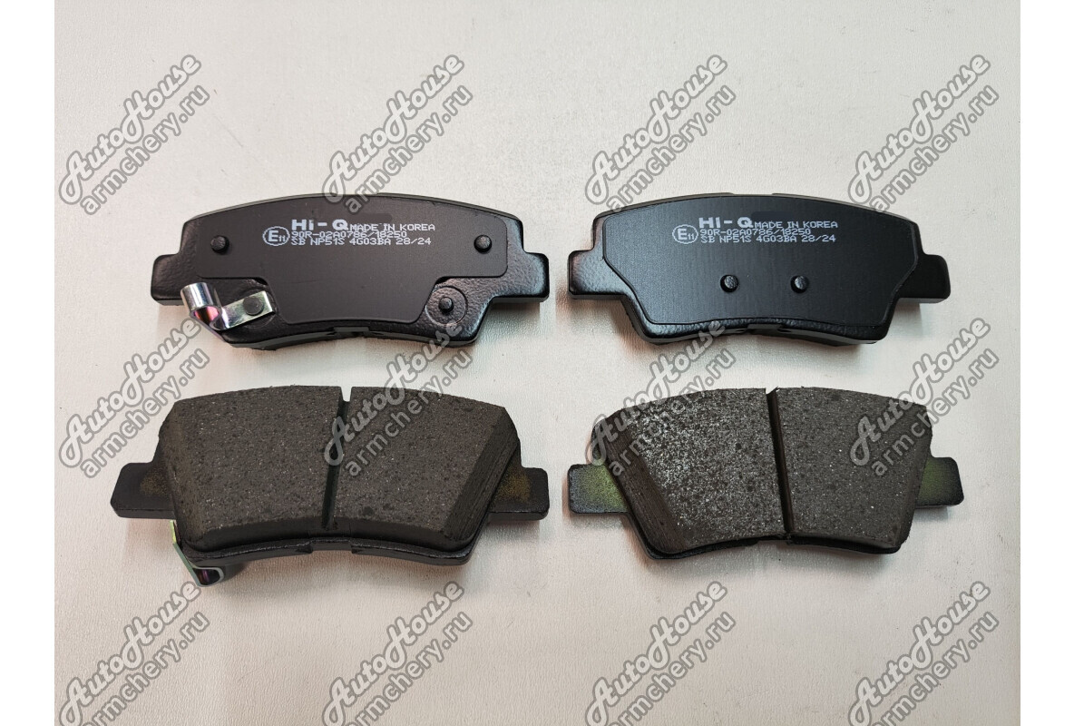 Колодки задние SANGSIN BRAKE Geely Emgrand X7 [2.0 16V 6AT внедорожник]