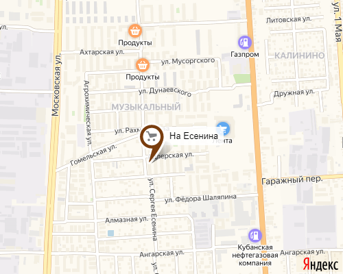 Краснодар-2 на карте
